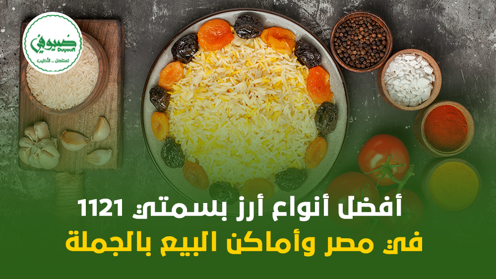 أفضل أنواع أرز بسمتي 1121 في مصر وأماكن البيع بالجملة