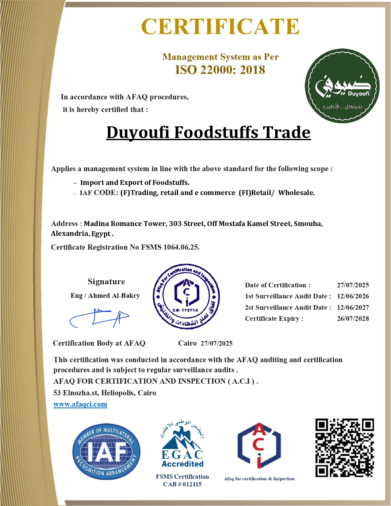CERTIFICATE-ISO-22000-