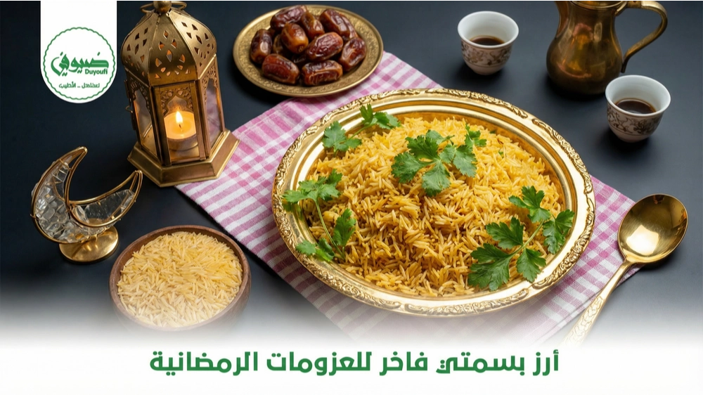 أرز بسمتي فاخر للعزومات الرمضانية