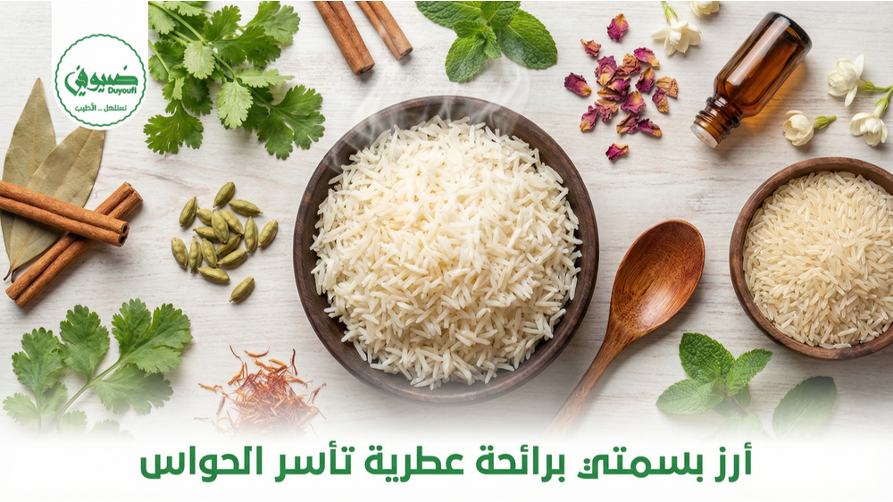 أرز بسمتي برائحة عطرية تأسر الحواس