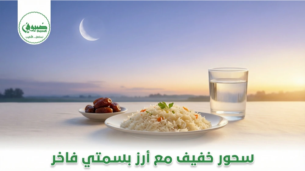 سحور خفيف مع أرز بسمتي فاخر