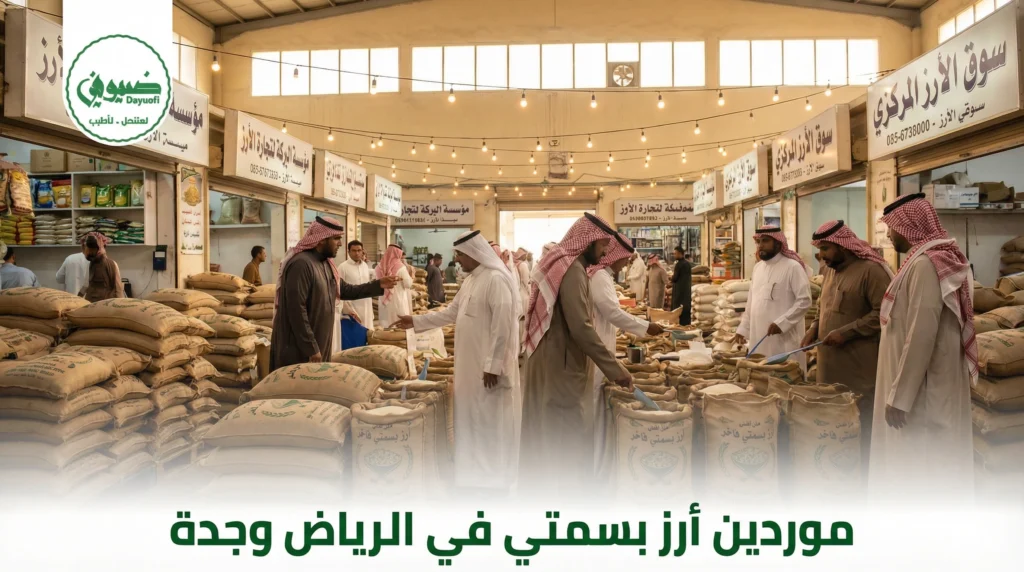موردين أرز بسمتي في الرياض وجدة