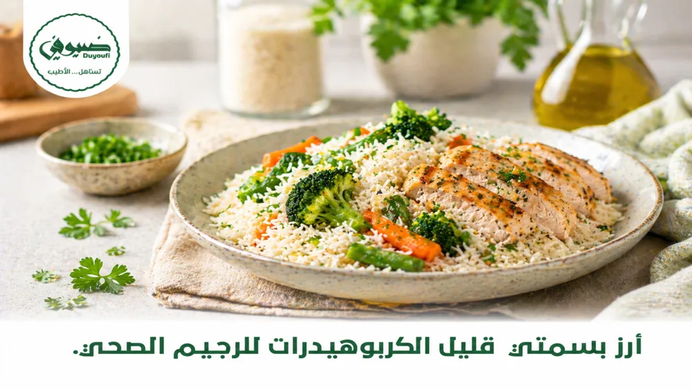 أرز بسمتي قليل الكربوهيدرات للرجيم الصحي