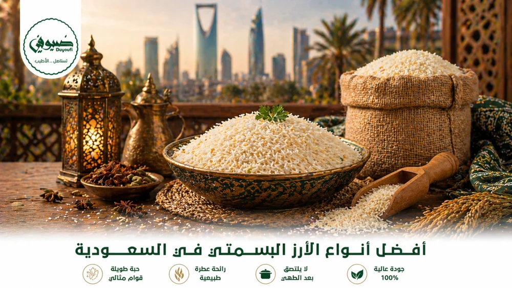 افضل انواع الارز البسمتي في السعودية