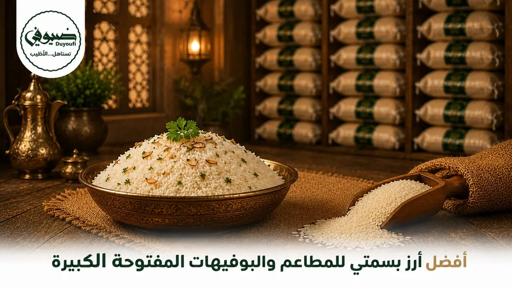 أفضل أرز بسمتي للمطاعم والبوفيهات المفتوحة الكبيرة
