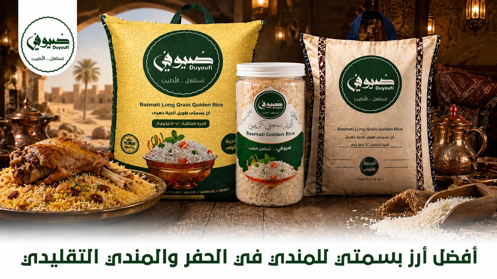 أفضل أرز بسمتي للمندي في الحفر والمندي التقليدي