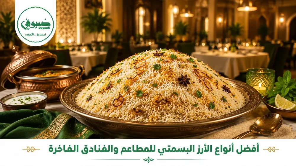 أفضل أنواع الأرز البسمتي للمطاعم والفنادق الفاخرة