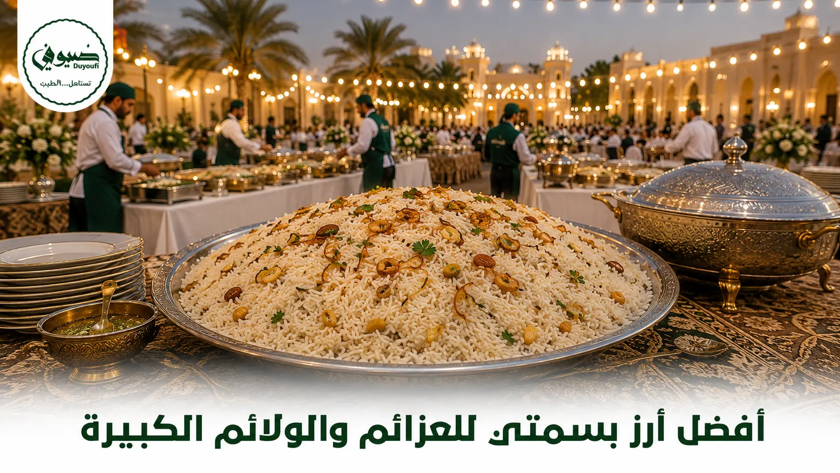 أفضل أرز بسمتي للعزائم والولائم الكبيرة