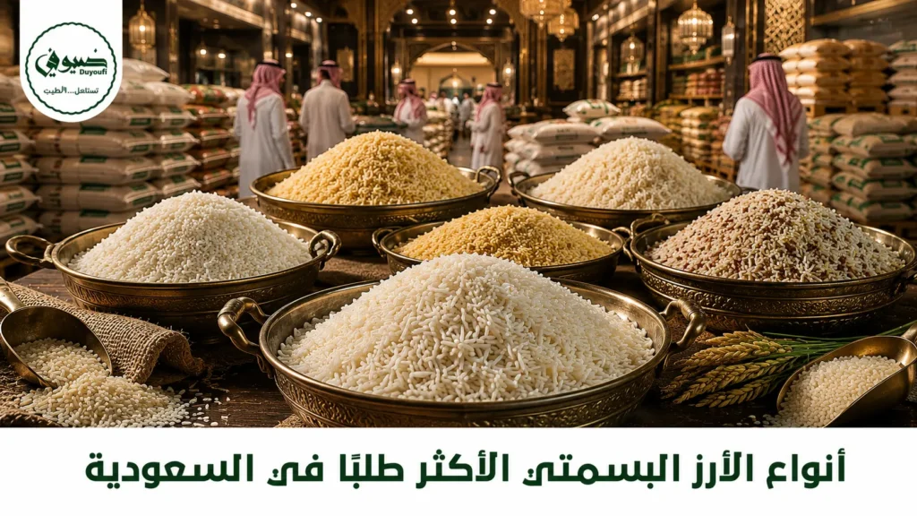 أنواع الأرز البسمتي الأكثر طلبًا في السعودية