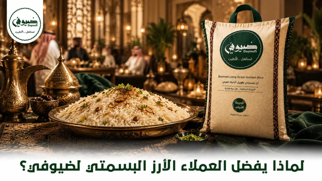لماذا يفضل العملاء الأرز البسمتي لضيوفي؟