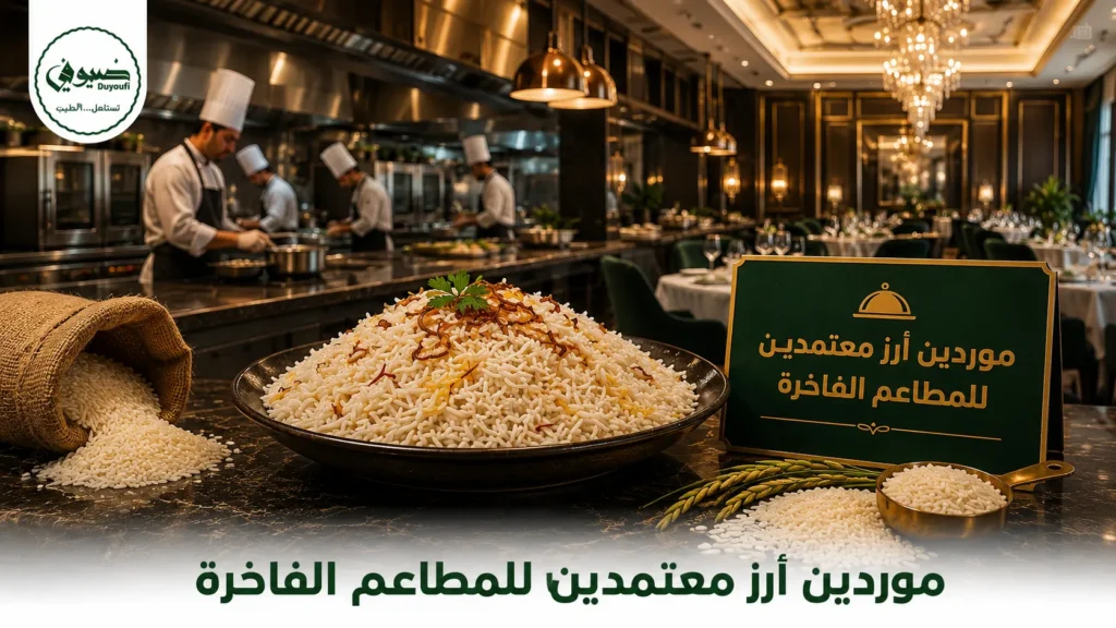موردين أرز معتمدين للمطاعم الفاخرة