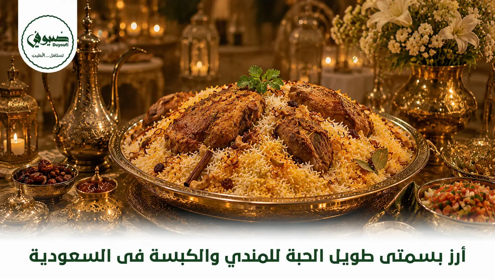 أرز بسمتي طويل الحبة للمندي والكبسة في السعودية