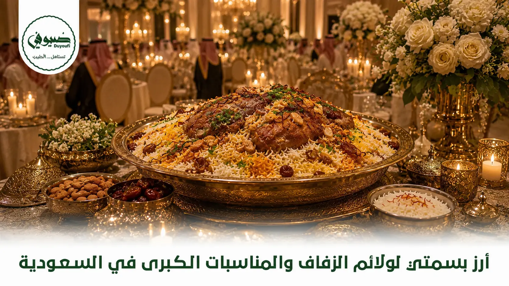 أرز بسمتي لولائم الزفاف والمناسبات الكبرى في السعودية