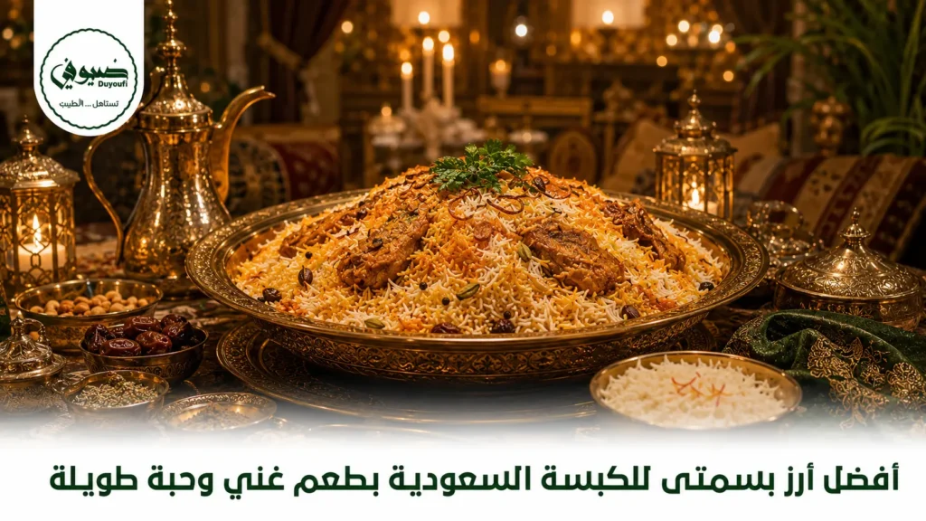 أفضل أرز بسمتي للكبسة السعودية بطعم غني وحبة طويلة