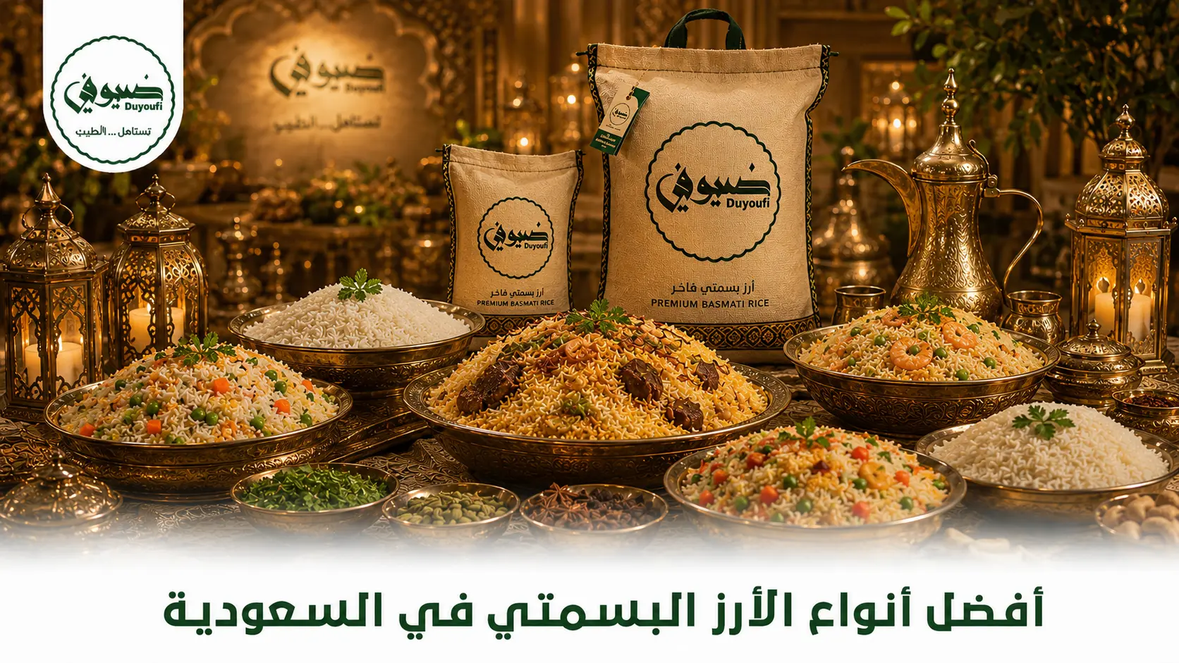 أفضل أنواع الأرز البسمتي في السعودية