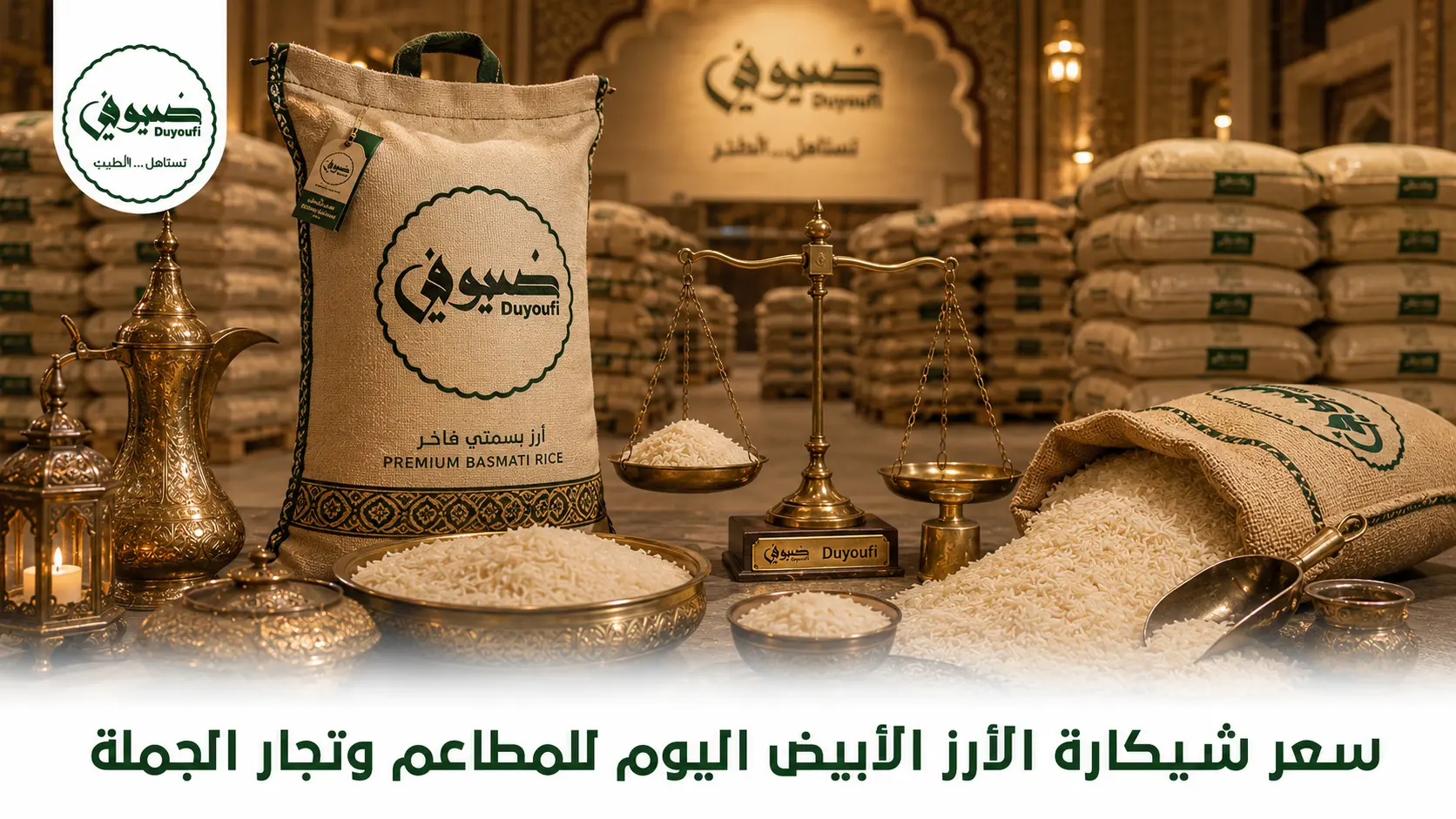 سعر شيكارة الأرز الأبيض اليوم للمطاعم وتجار الجملة