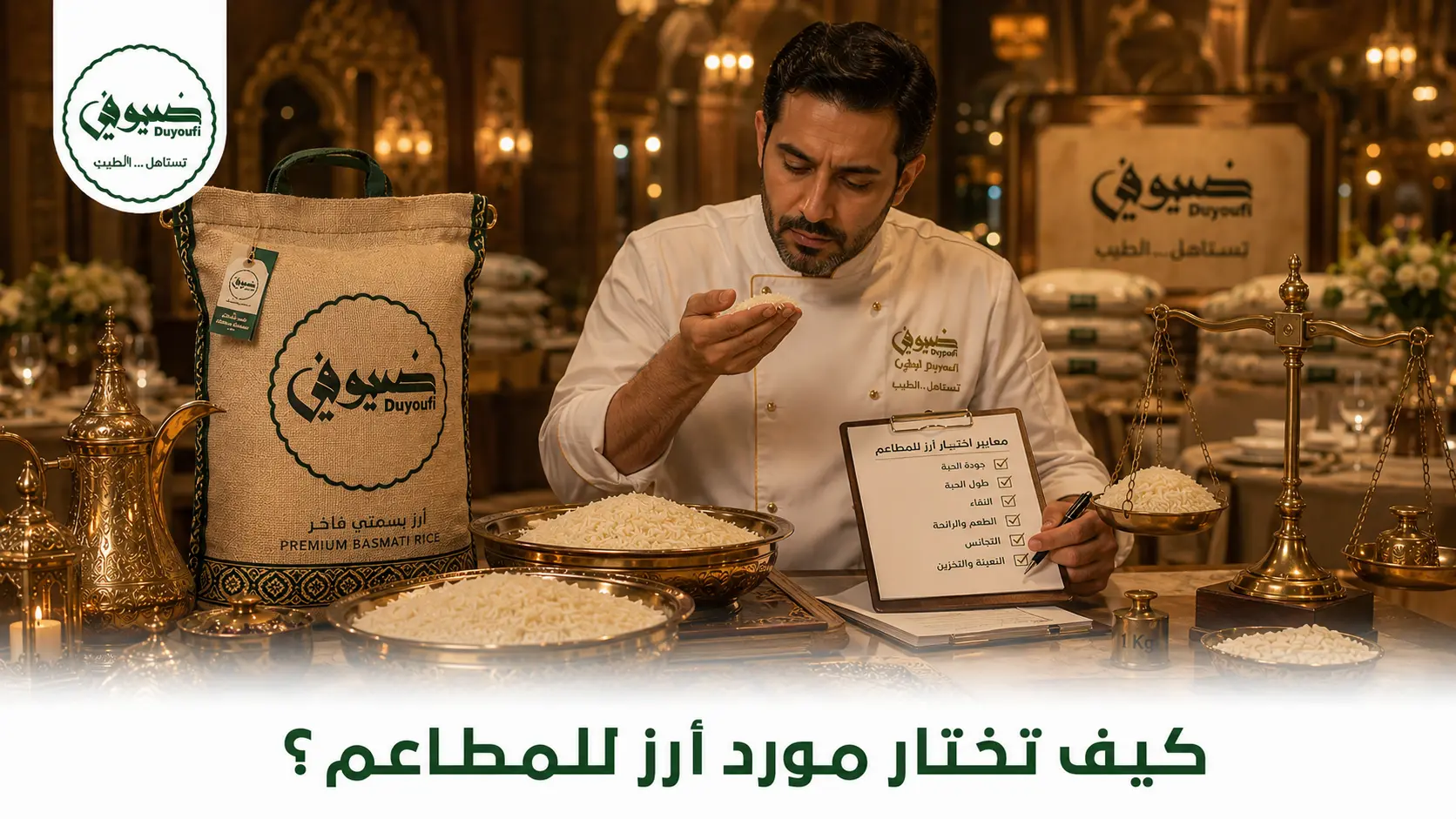 كيف تختار مورد أرز للمطاعم؟
