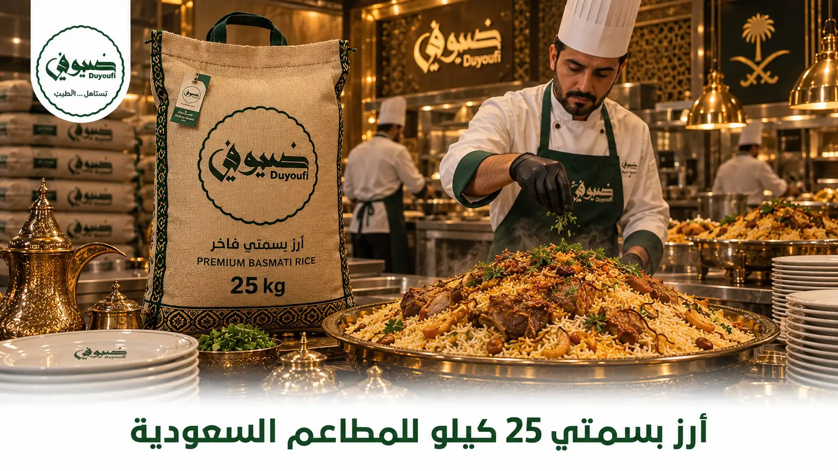 أرز بسمتي 25 كيلو للمطاعم السعودية