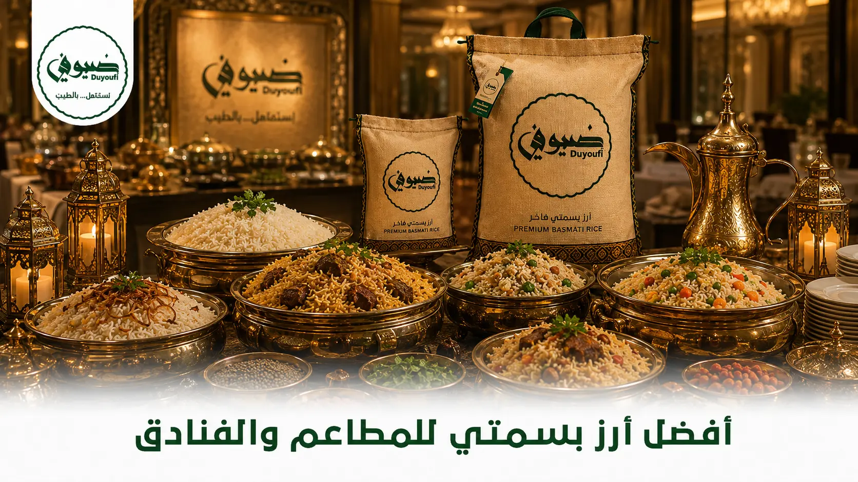 أفضل أرز بسمتي للمطاعم والفنادق