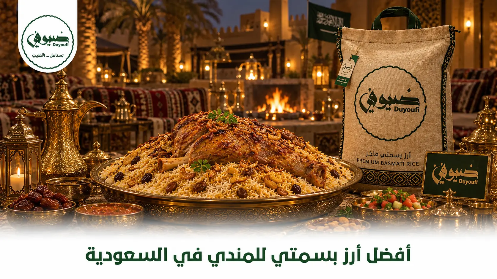 أفضل أرز بسمتي للمندي في السعودية