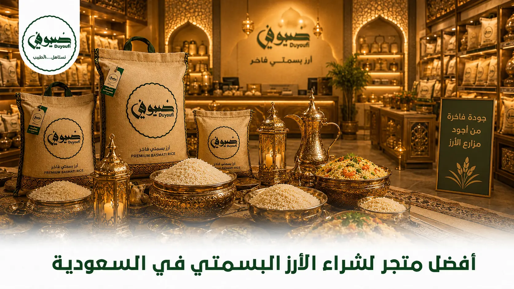 أفضل متجر لشراء الارز البسمتي في السعودية