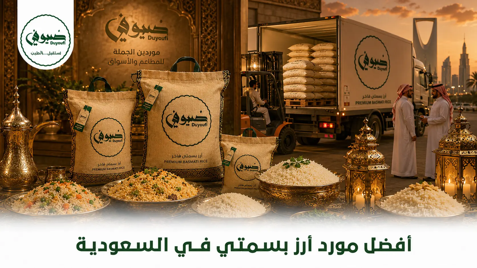 أفضل مورد أرز بسمتي في السعودية