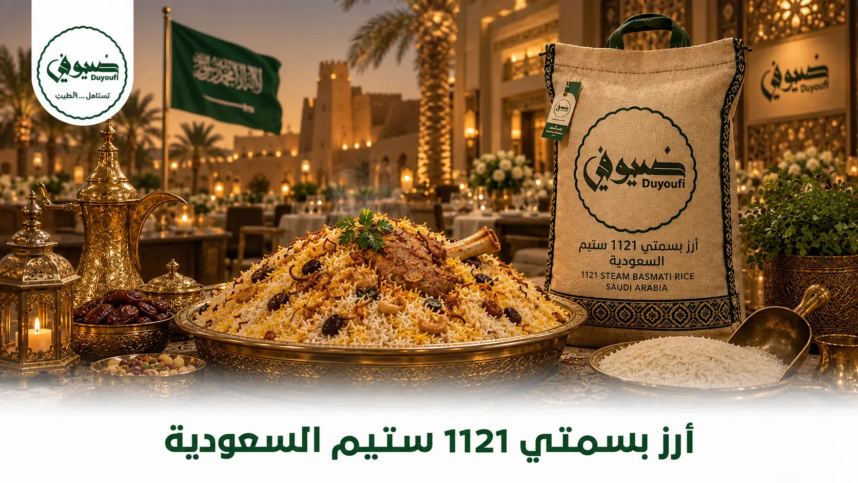 أرز بسمتي 1121 ستيم السعودية