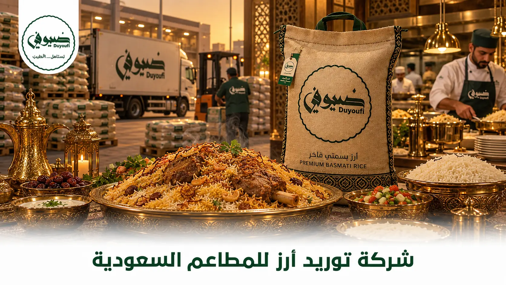 شركة توريد أرز للمطاعم السعودية