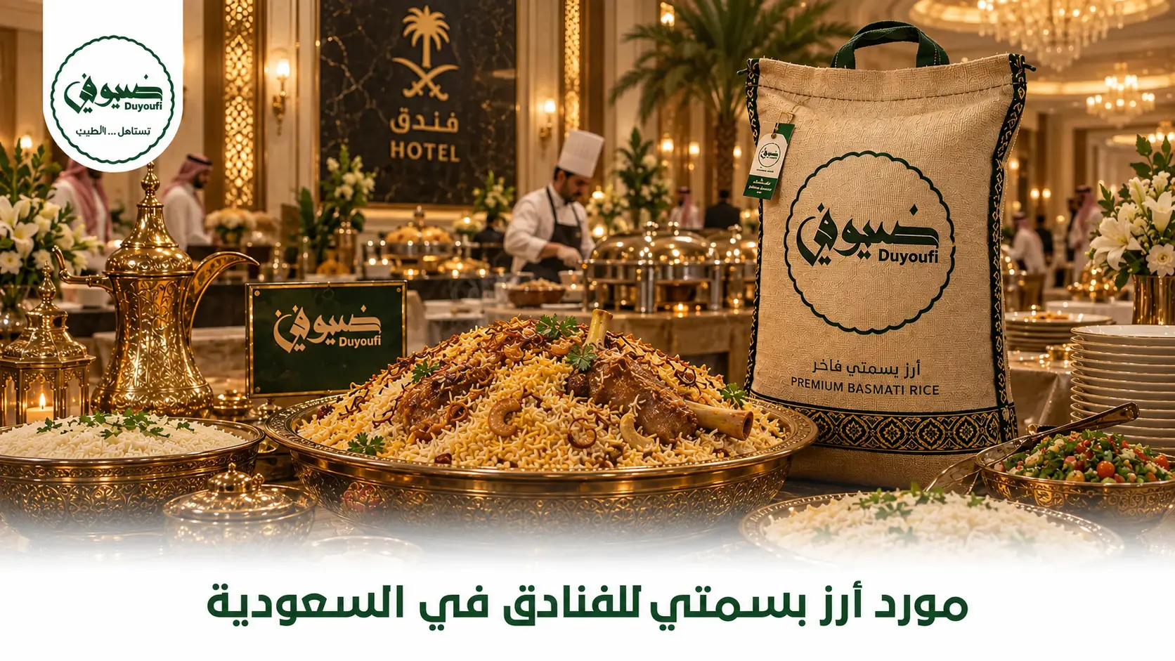مورد أرز بسمتي للفنادق في السعودية